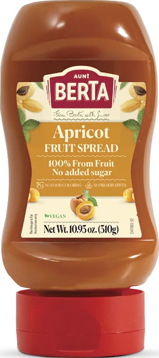 Apricot fruit spread, 10.93oz / 310g