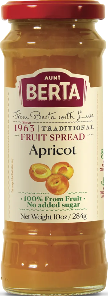Apricot fruit spread, 10oz / 284g
