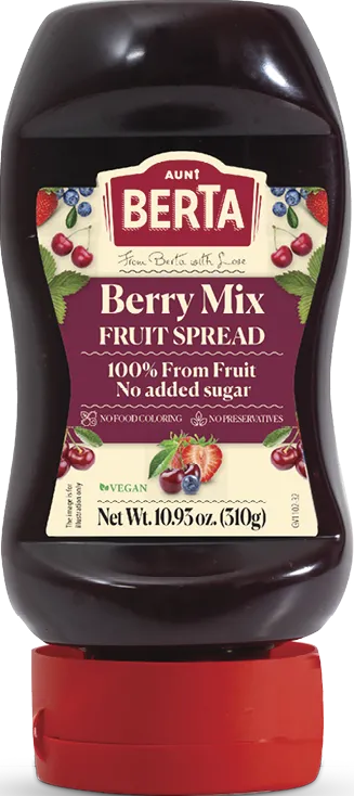Berry Mix fruit spread, 10.93oz / 310g