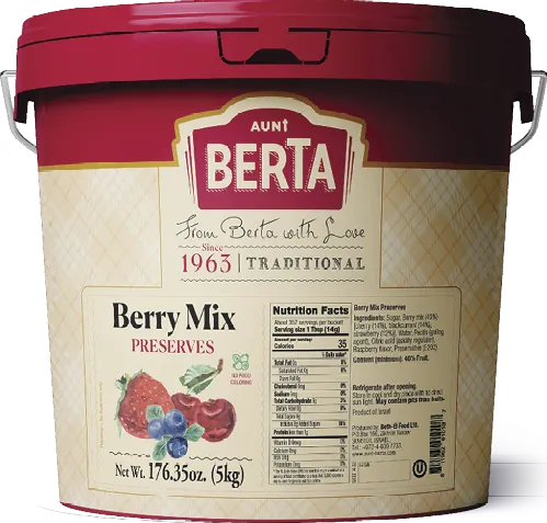 Berry Mix Preserves, 5 Kg