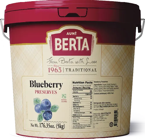 Blueberry Preserves, 5 Kg