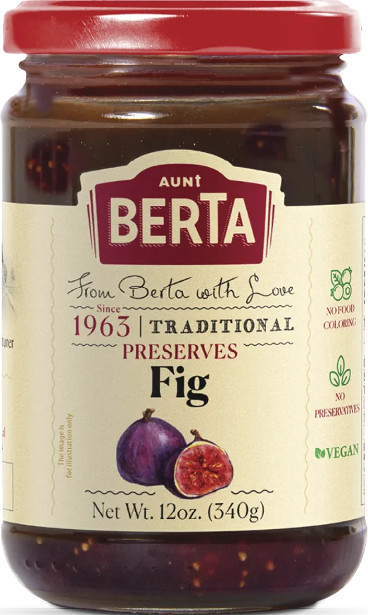 Fig Preserves, 12oz / 340g