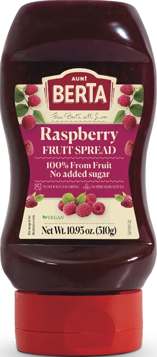 Raspberry fruit spread, 10.93oz / 310g