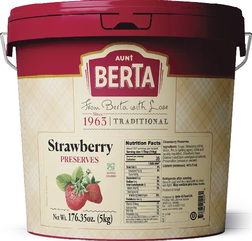 Strawberry Preserves, 5 Kg