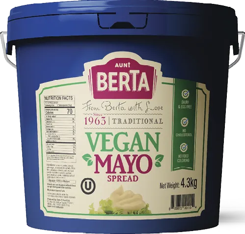 Vegan Mayo Spread, 4.3 Kg